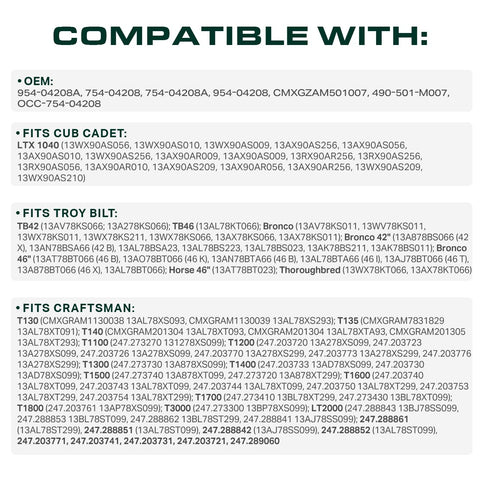 Compatibility notes prompting model verification for proper fit