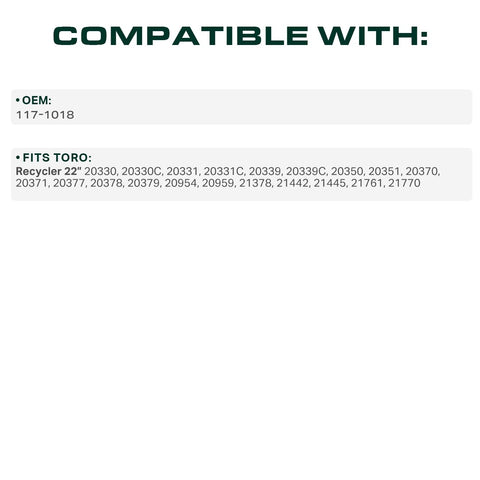 UDC Mower Belts natural rubber body with two-layer wrap for durability.