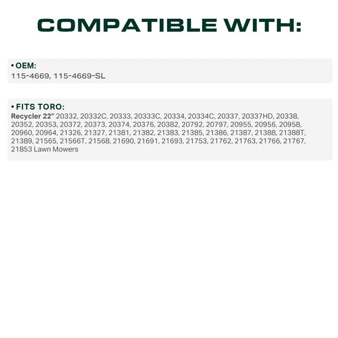 UDC Mower Belts natural rubber body and two-layer cover for durability.