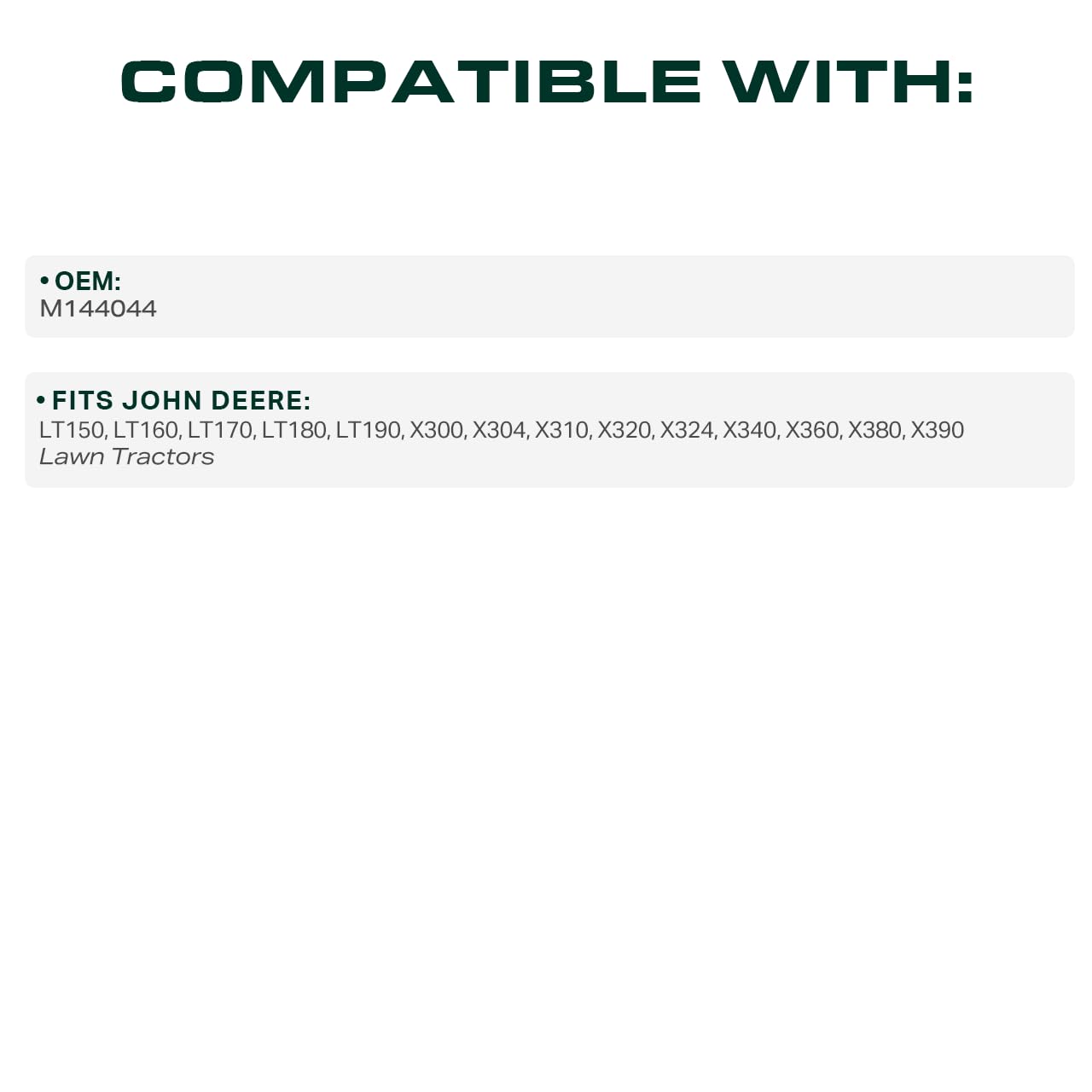 UDC Mower Belts two-layer wrap cover resists wear during mowing
