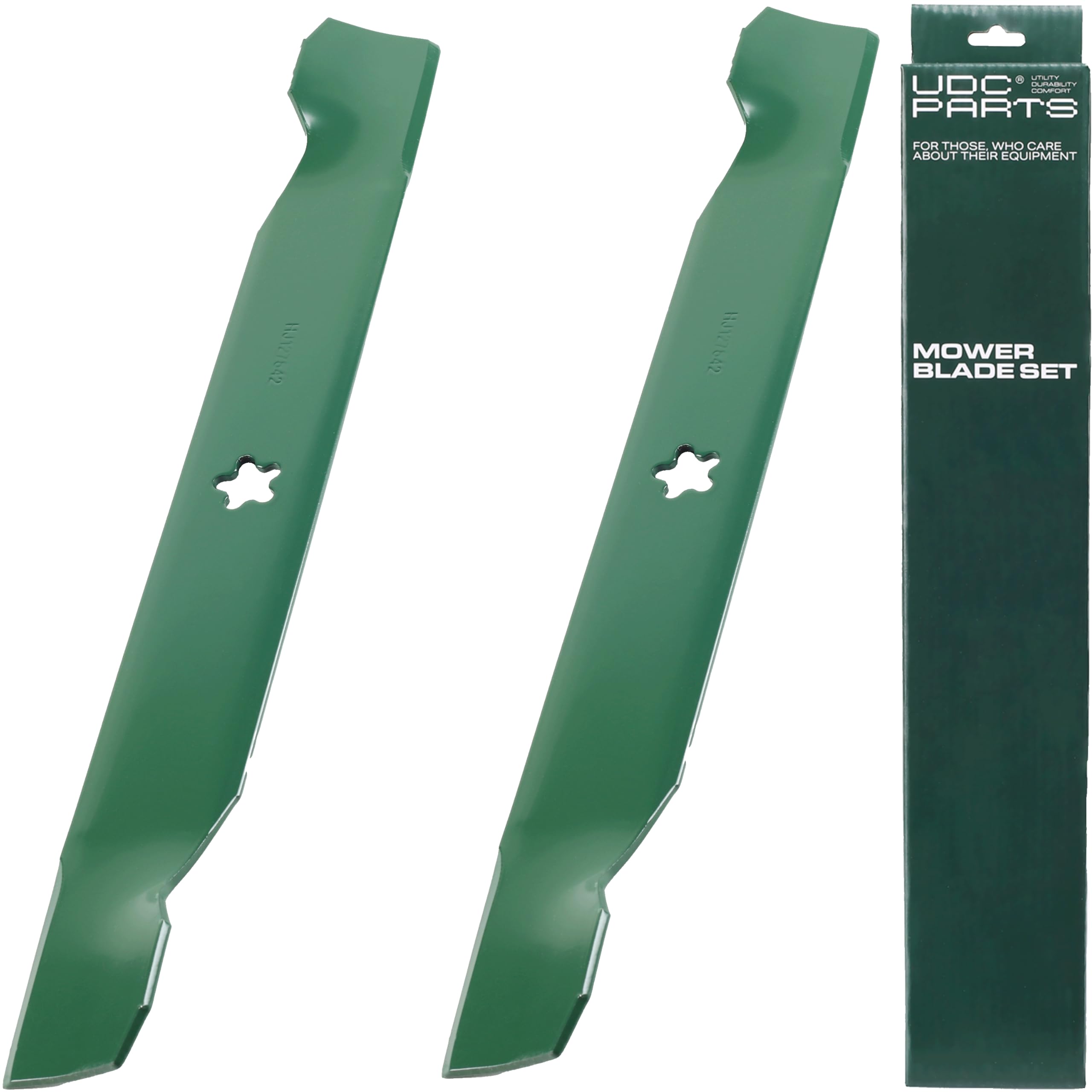 UDC Parts 138497 blade closeup for durable cut performance