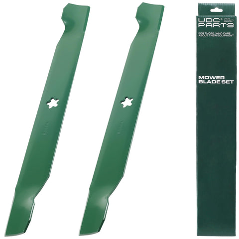 UDC Parts 138971 blade front view showing high lift profile for clean cuts.