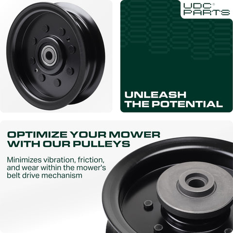 UDC Parts 196104 idler pulley compatibility list with models.