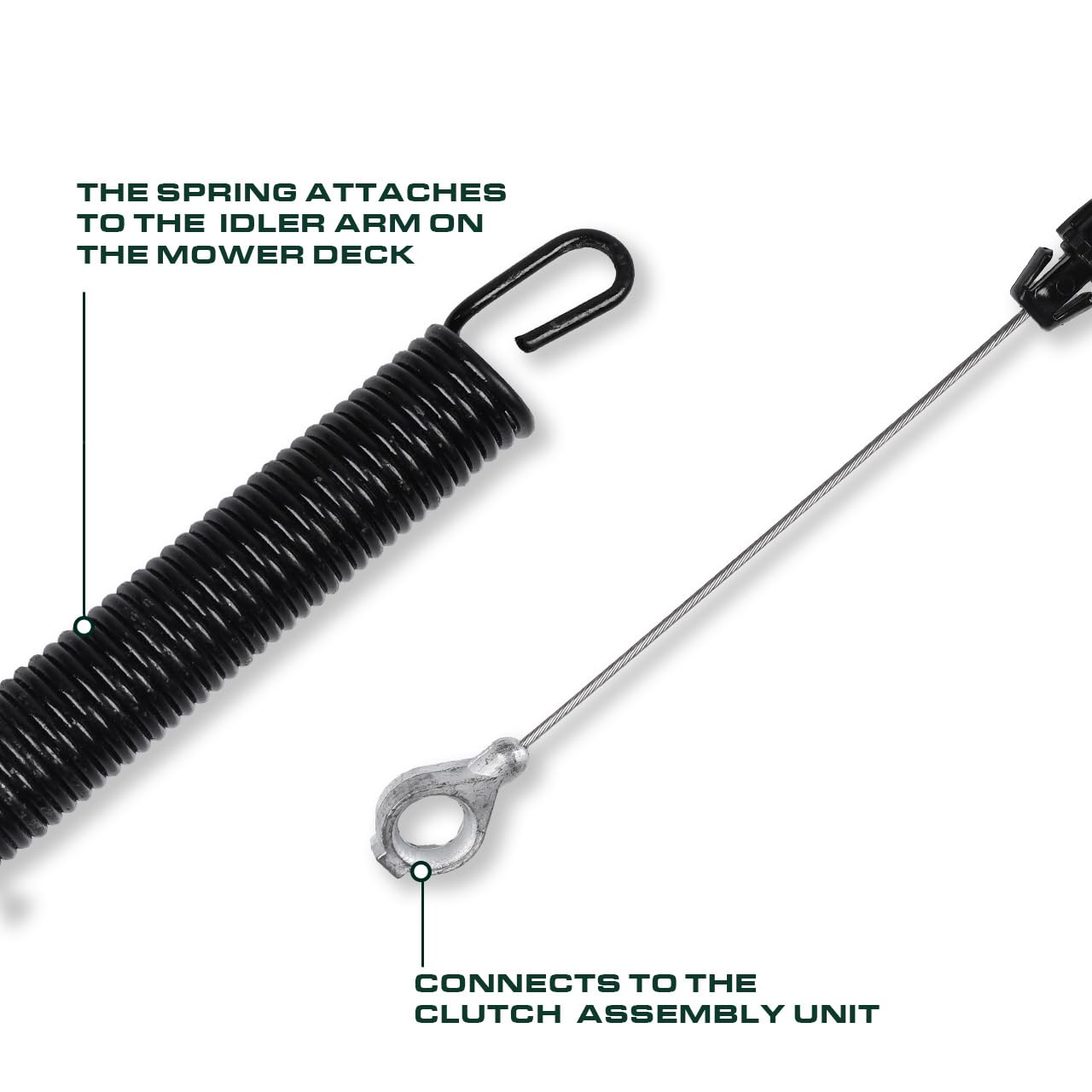 46 inch clutch cable for precise engagement