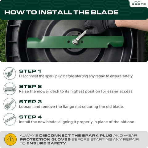 UDC Parts 532405380 quick installation fit process