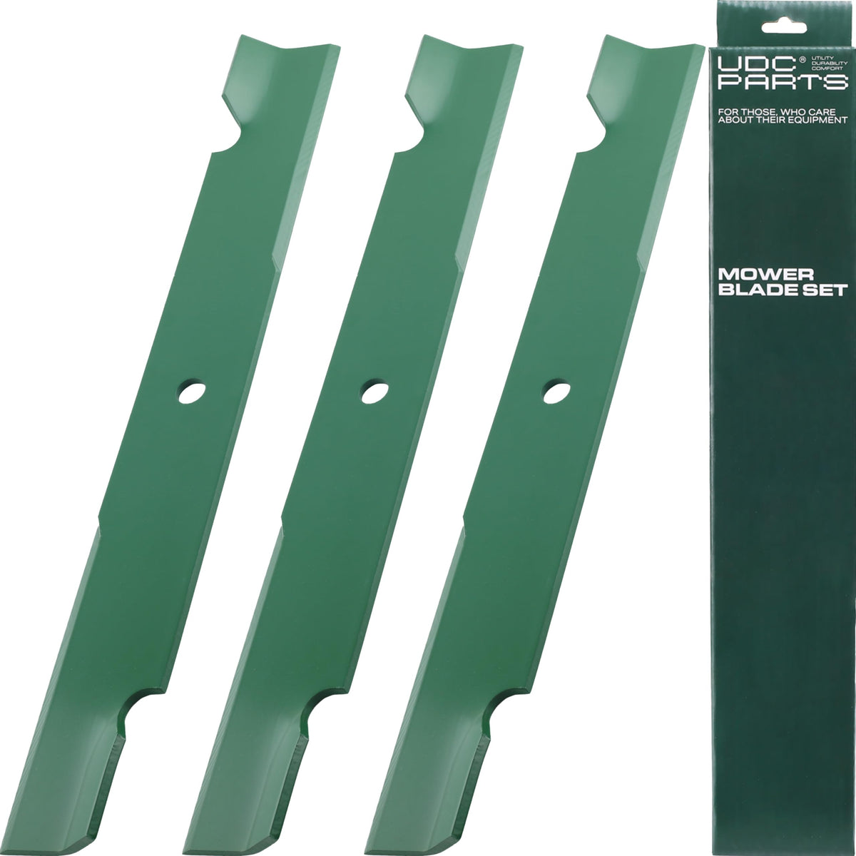 UDC Parts 60-inch mower blade pack for smooth, precise cutting