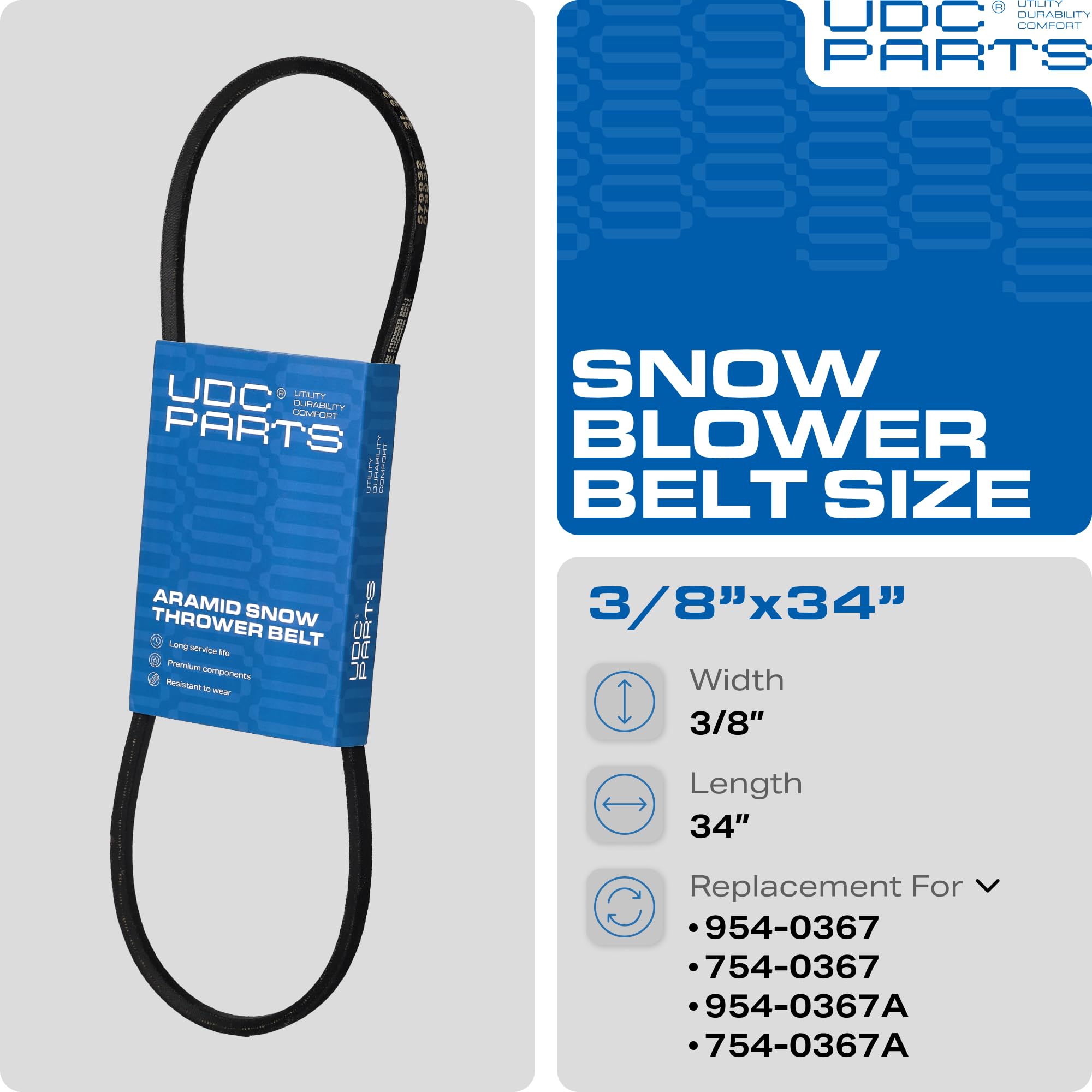 UDC Parts 954-0367 Cub Cadet compatibility overview for smooth operation