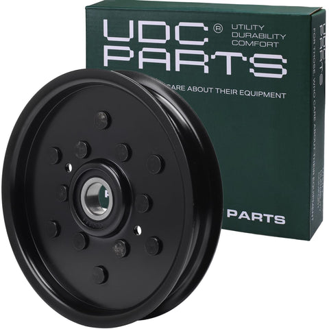 UDC Parts AM121602 idler pulley on 48-inch deck for smooth mowing