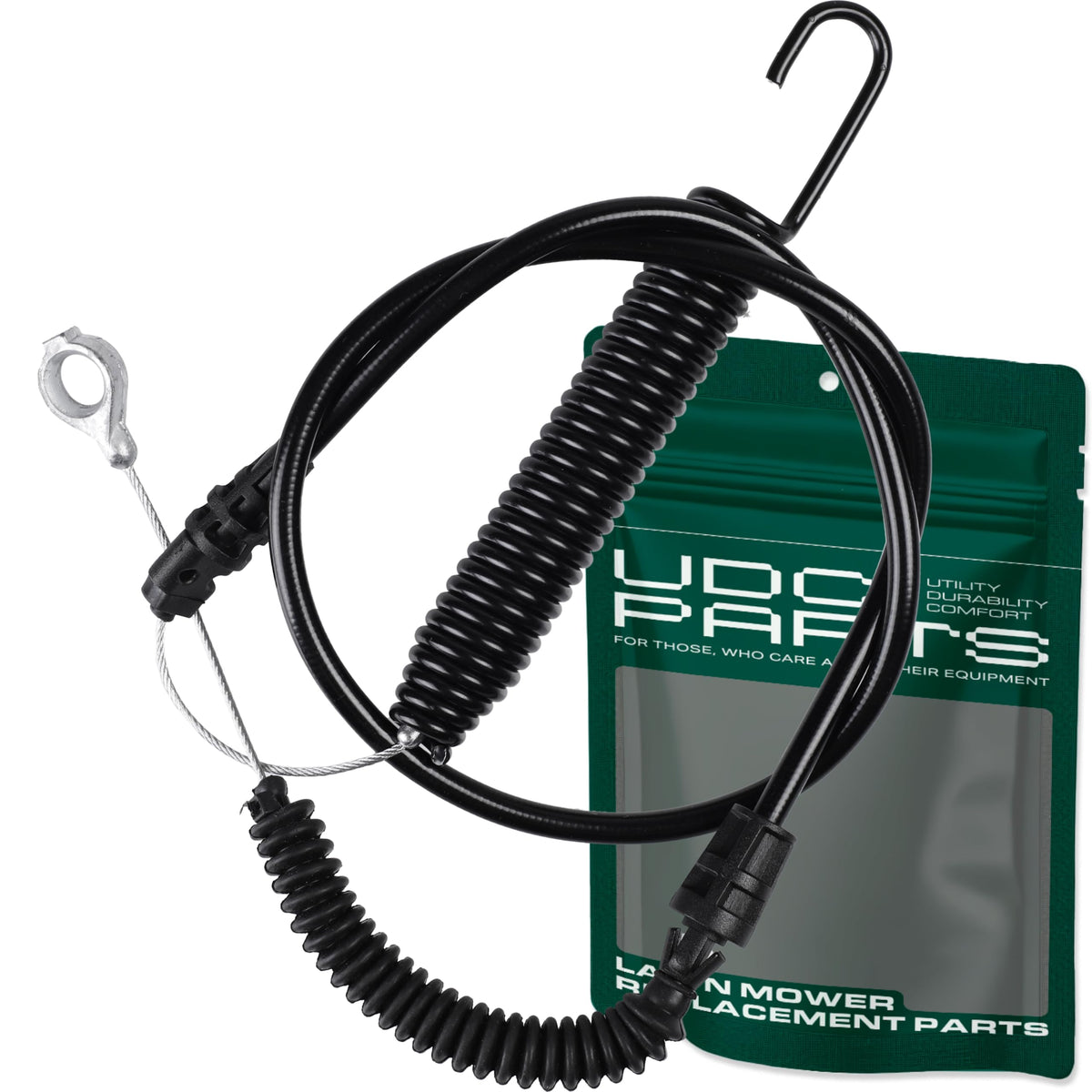 UDC Parts blade engagement cable 32in wide view shows compatibility