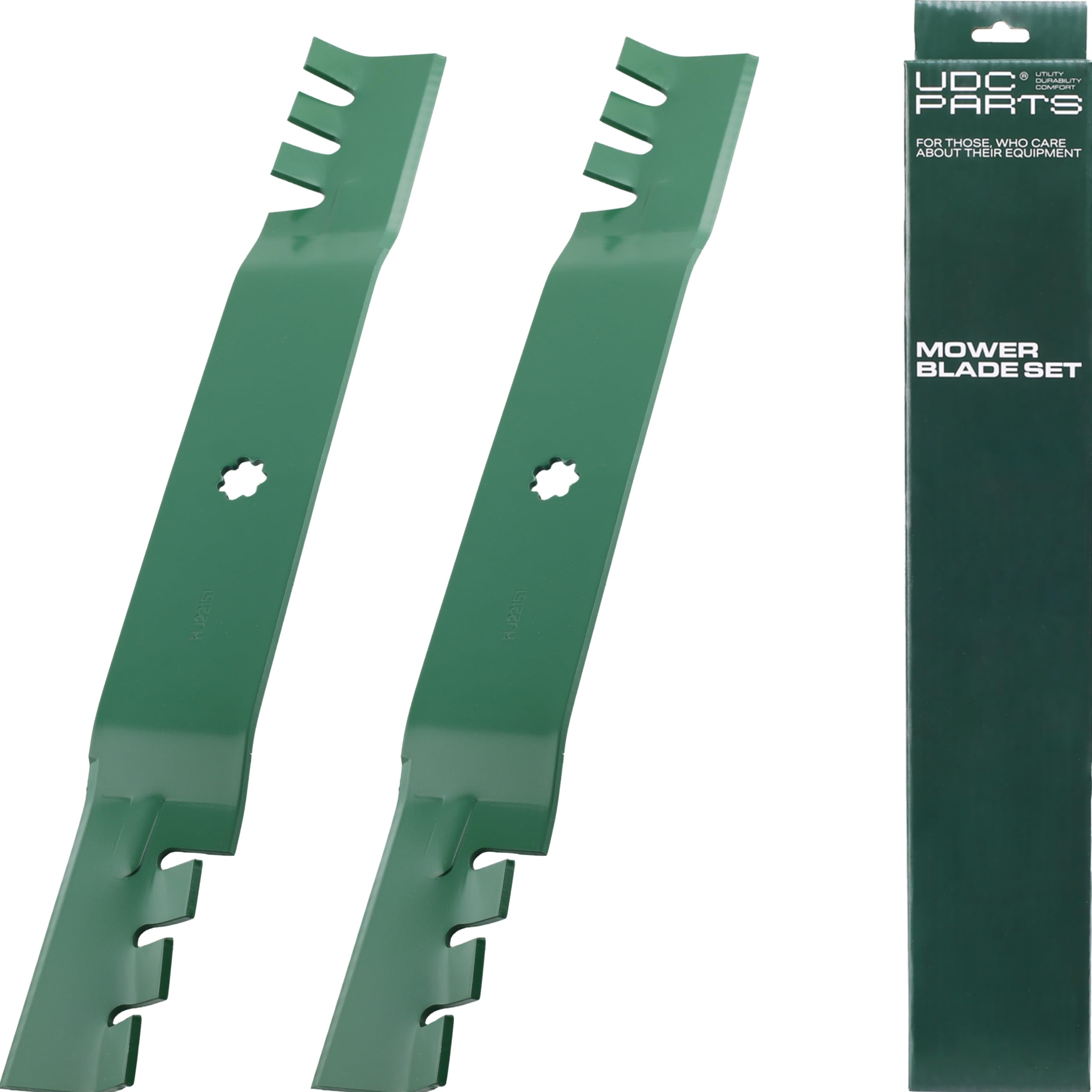 UDC Parts GY20850 blade assembly for a 42-inch Deere mower delivers precise cutting.