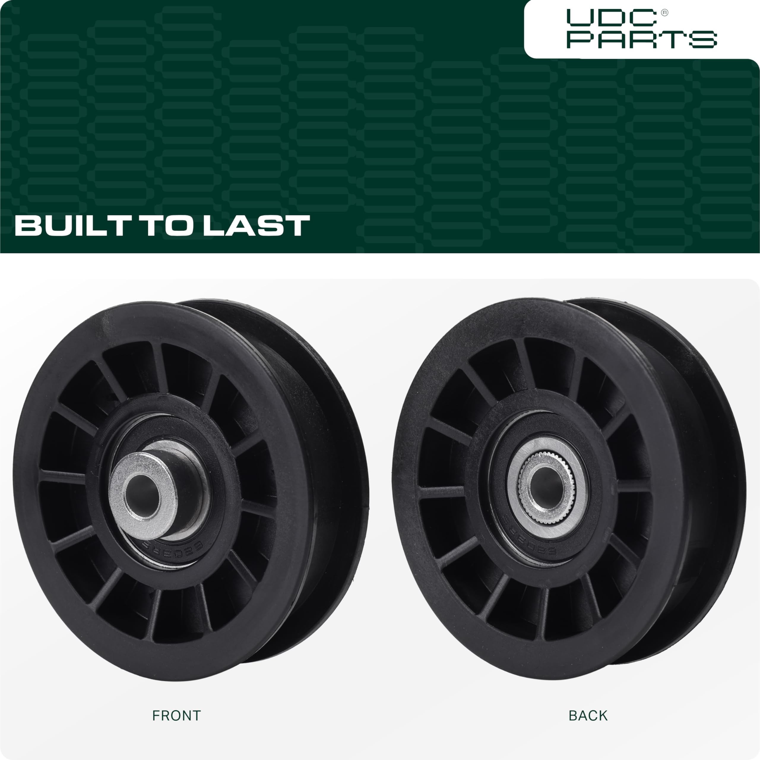 UDC Parts idler pulley dimensions for proper fit and replacement