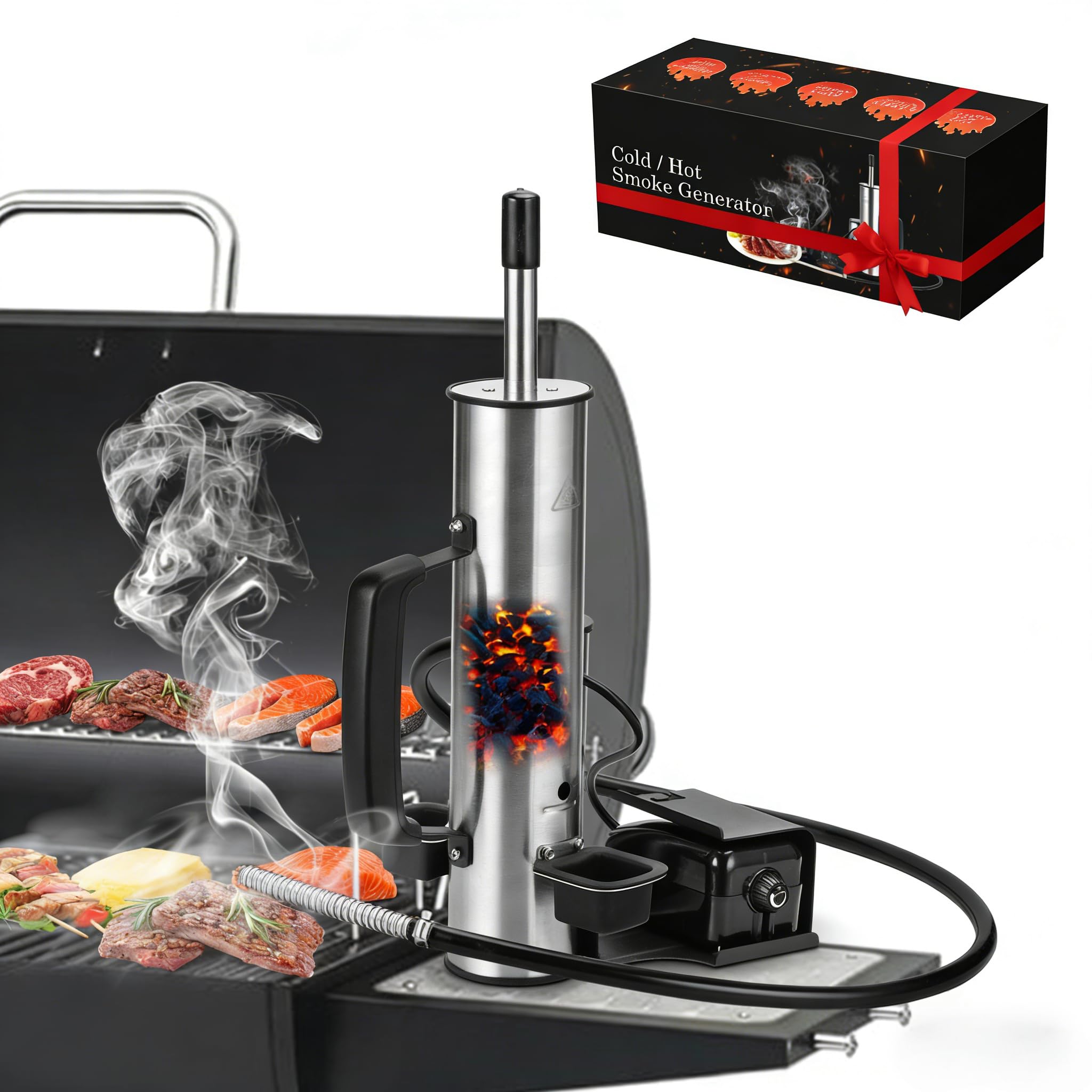 Ueiticsk 2026 portable smoke generator shown in compact design for steady long-burn smoking