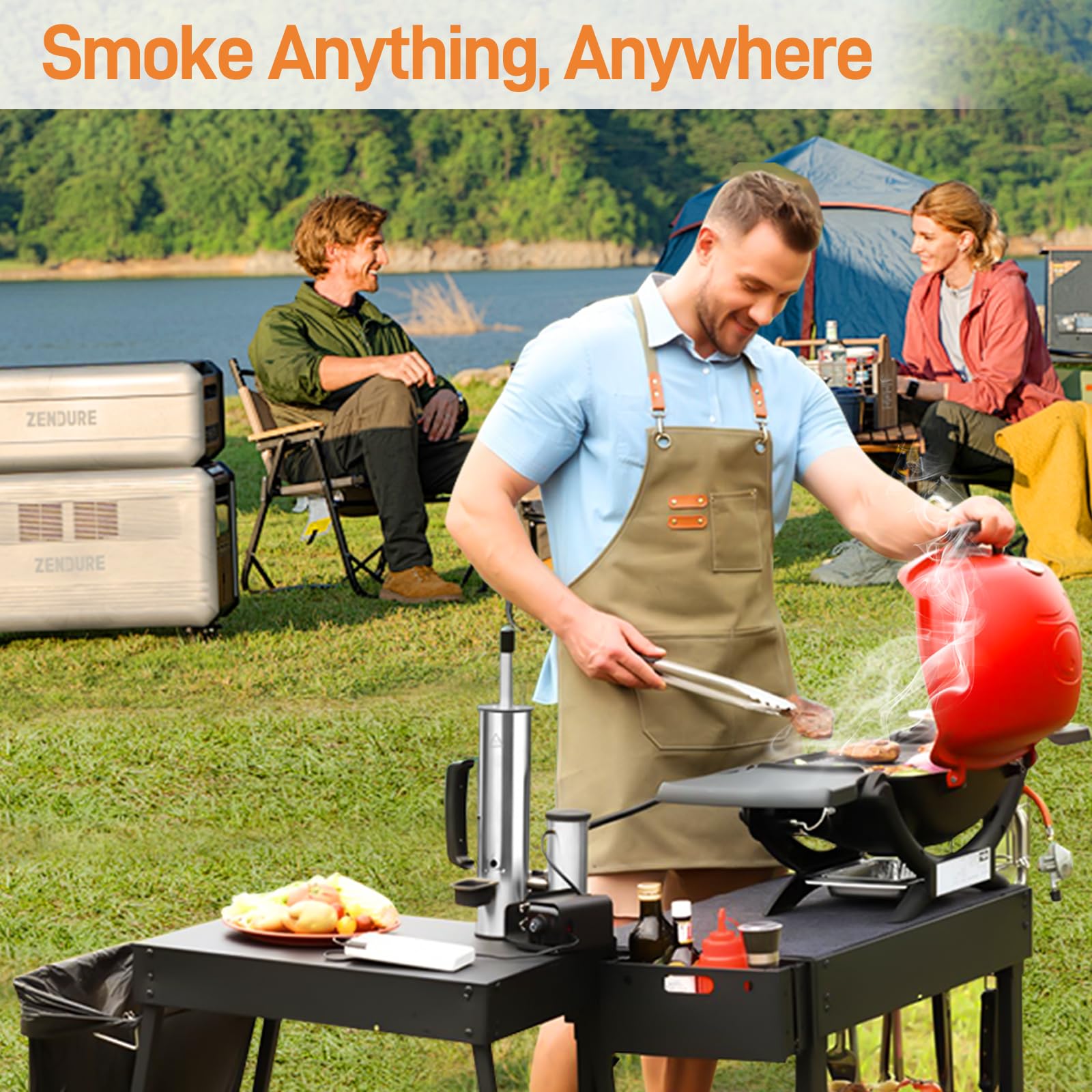 Ueiticsk cleaning brush included for easy post-smoke cleanup