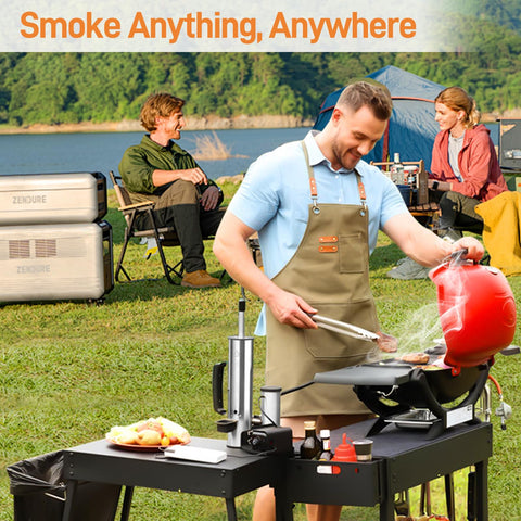 Ueiticsk cleaning brush included for easy post-smoke cleanup