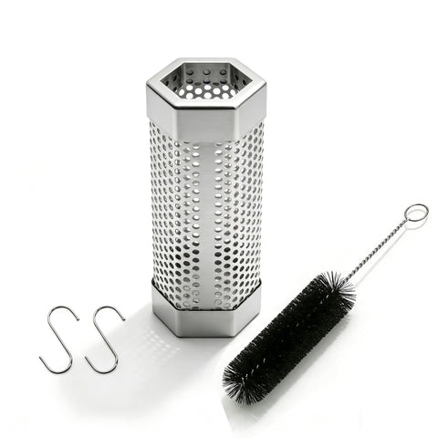 Ueiticsk smoke-tube-6-inch-pellet-smoker enables universal fit and easy setup.