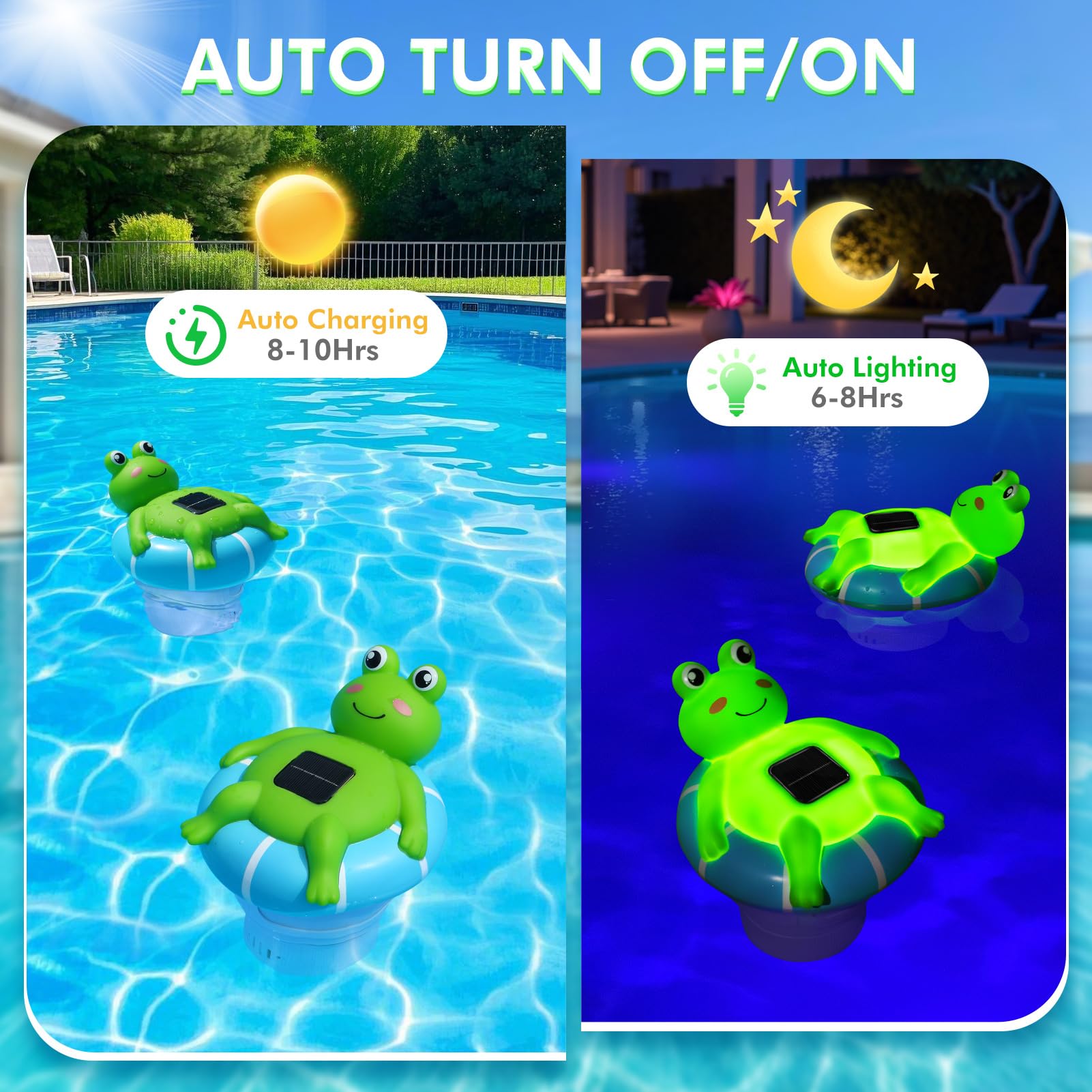 Uekars large-capacity floater holds tablets and reduces refills for spa and pool.