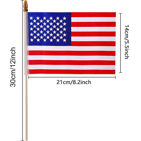 Uelfbaby polyester flags with full-color print, tear-resistant