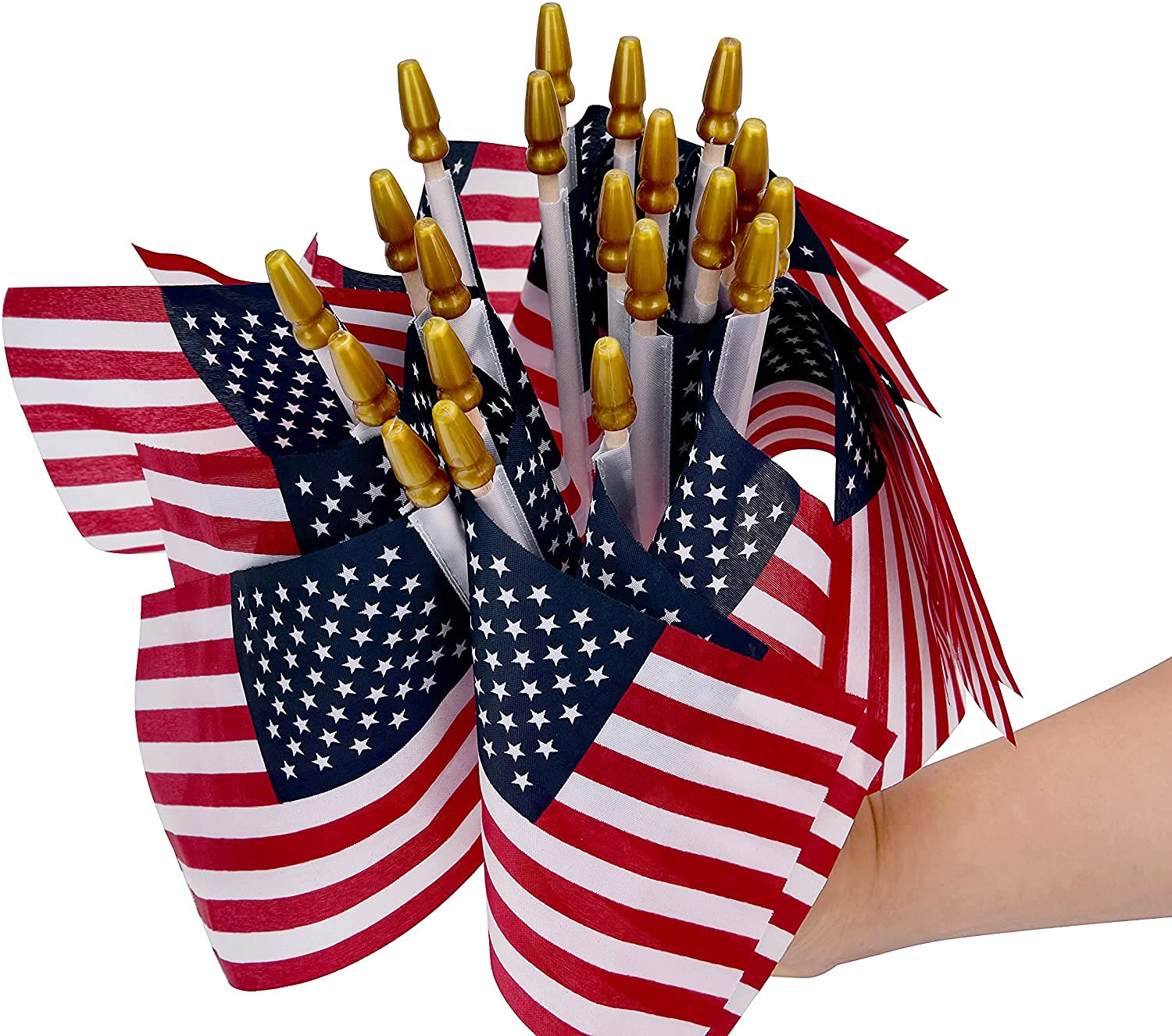 Tear-resistant polyester flags from Uelfbaby for long-lasting decor