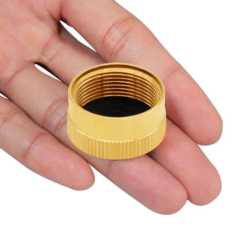 Uenede propane cap in storage to protect from dirt