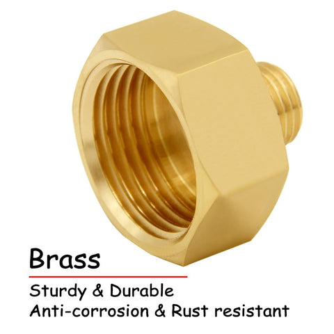 Uenede water line adapter connected to garden hose expands hose compatibility