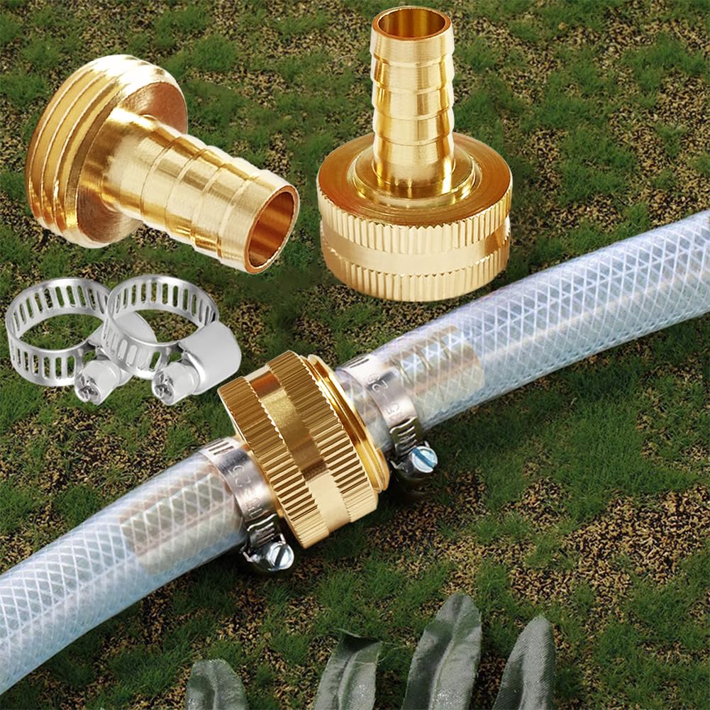 Uenede garden hose setup example for versatile yard use.