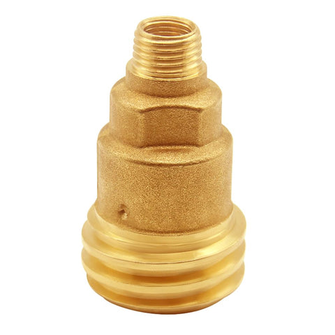 Uenede adapter ideal for BBQs and camping with airtight propane flow