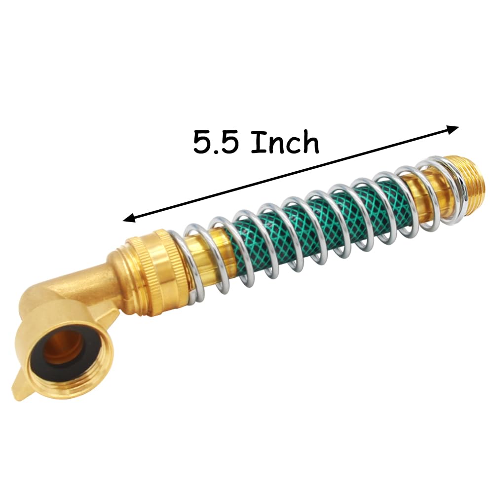 Uenede rubber washer delivers a tight, leak-free seal during use.