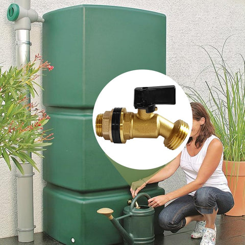 Uenede solid brass fittings resist corrosion for long-lasting use.