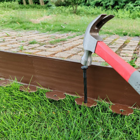 UEUORF Easy installation with ground spikes speeds up landscaping projects