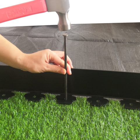 UEUORF garden border setup assists quick installations.