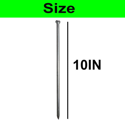 UEUORF pointed-tip stakes penetrating soil with ease for quick installation.