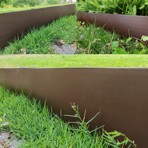 UEUORF Garden border solution for tidy, low-maintenance landscapes