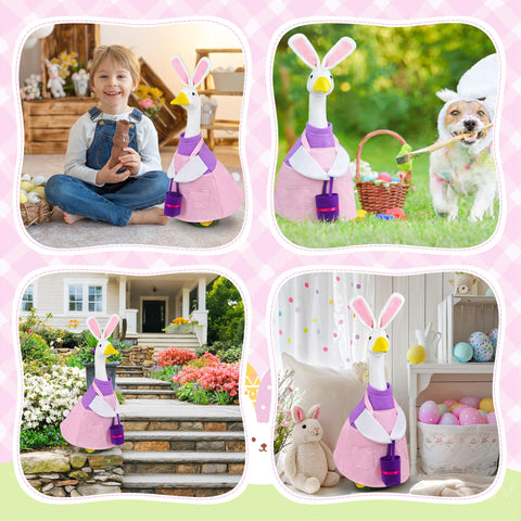 Ueyben Easter Bunny Goose Outfit spring decor enhances gift-worthy ambiance.