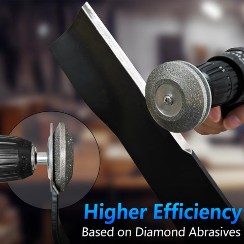 UF-SHARP all-metal sharpener demonstrates durable performance for yard tools.