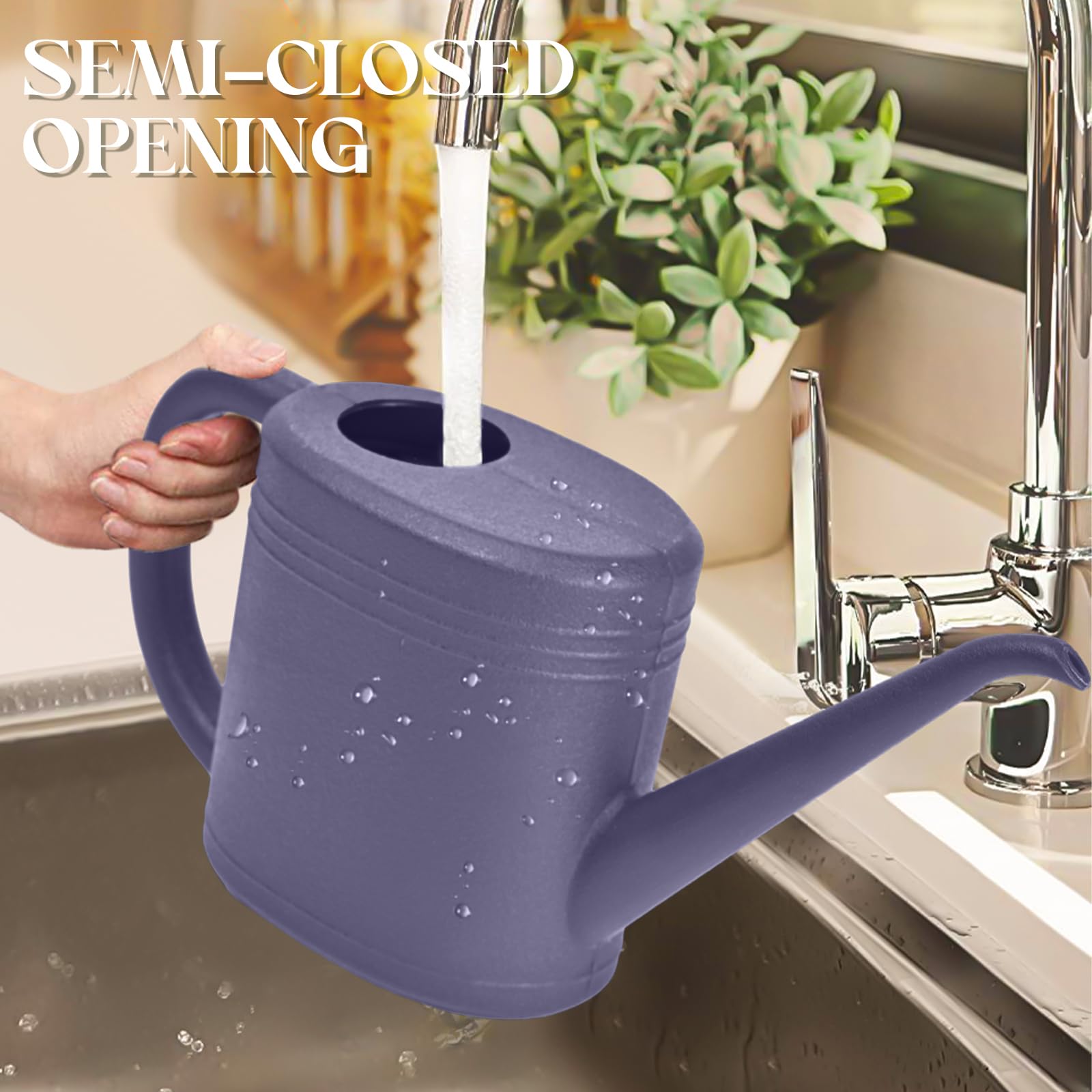 UFANME easy-fill design for quick, mess-free watering