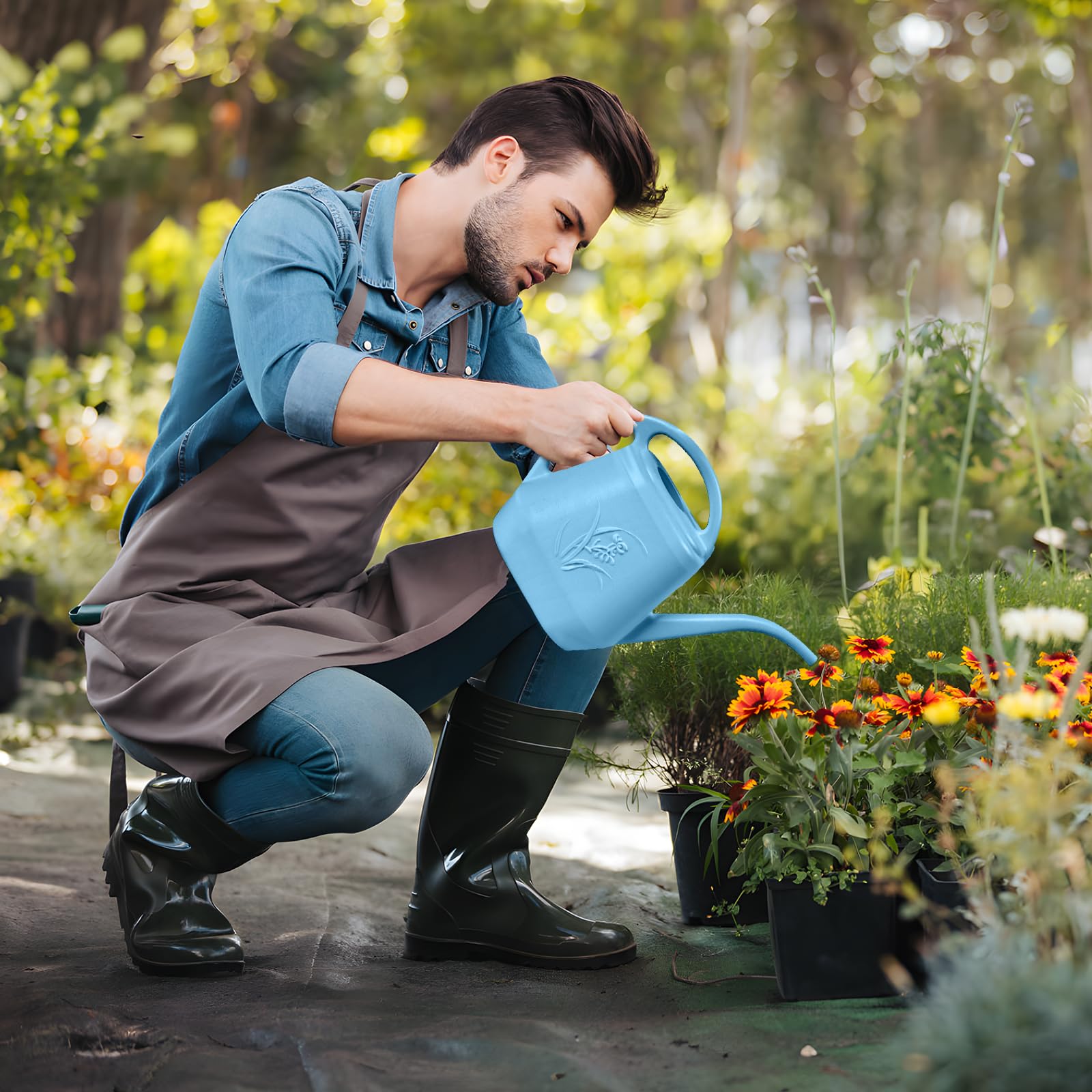 UFANME plant watering can durable plastic for everyday use