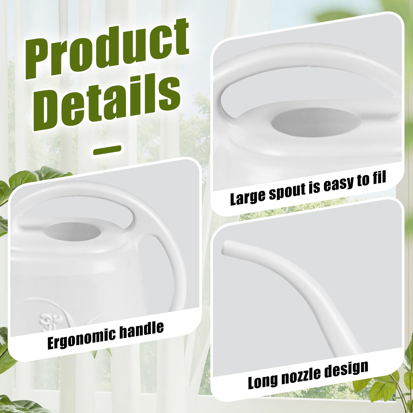 UFANME long-stem spout for precise watering into pots