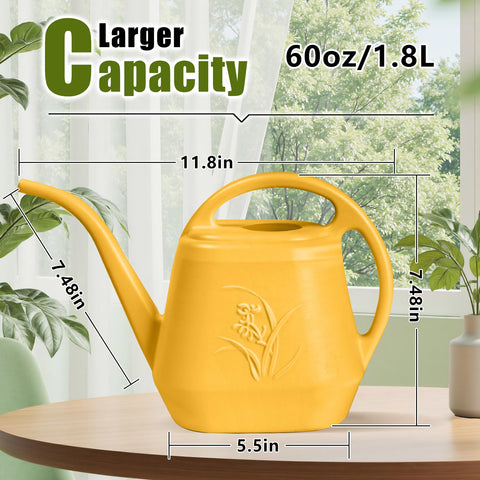 UFANME top carry handle showing comfortable grip for effortless watering.