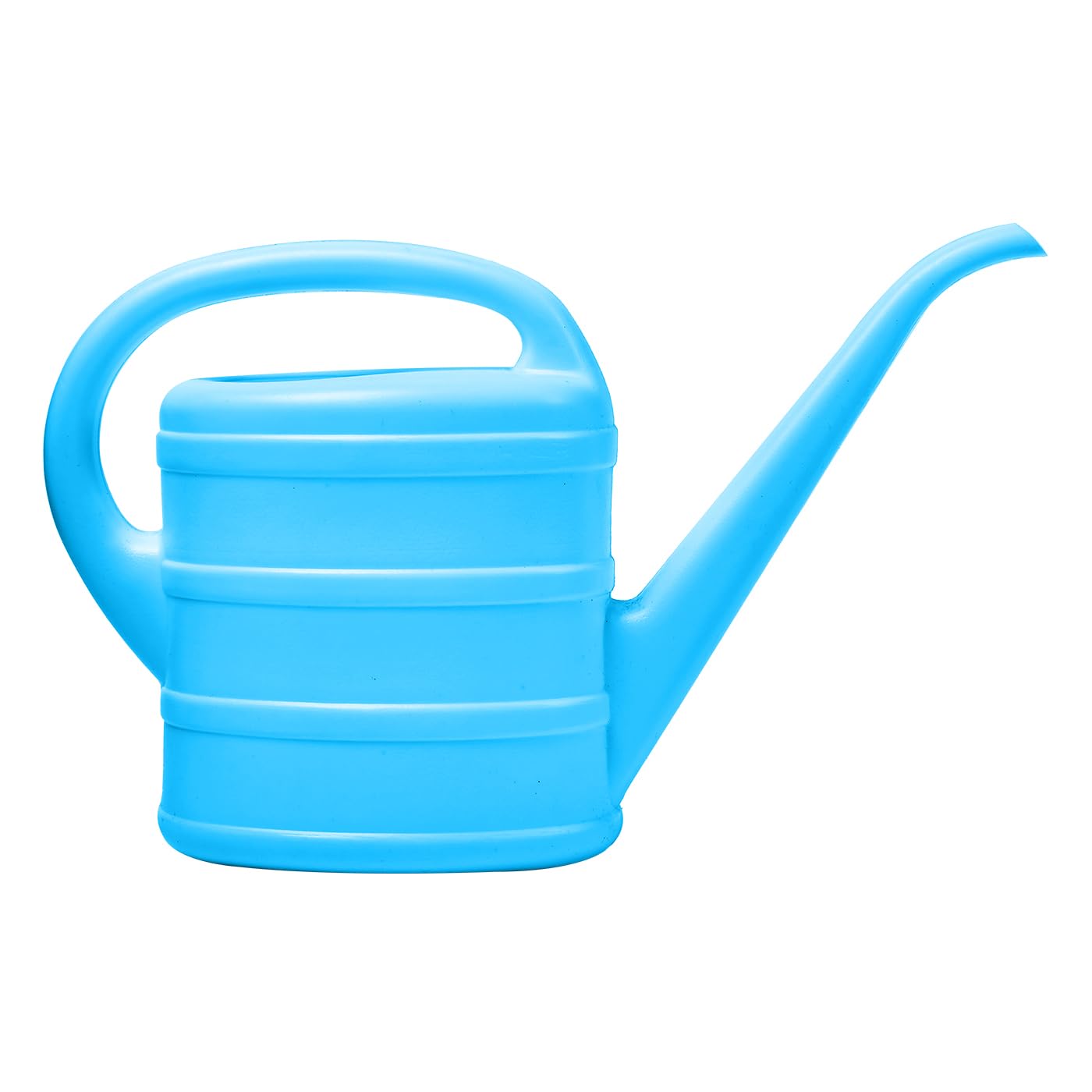 UFANME watering can blue 1/3 gallon ergonomic handle for indoor plants