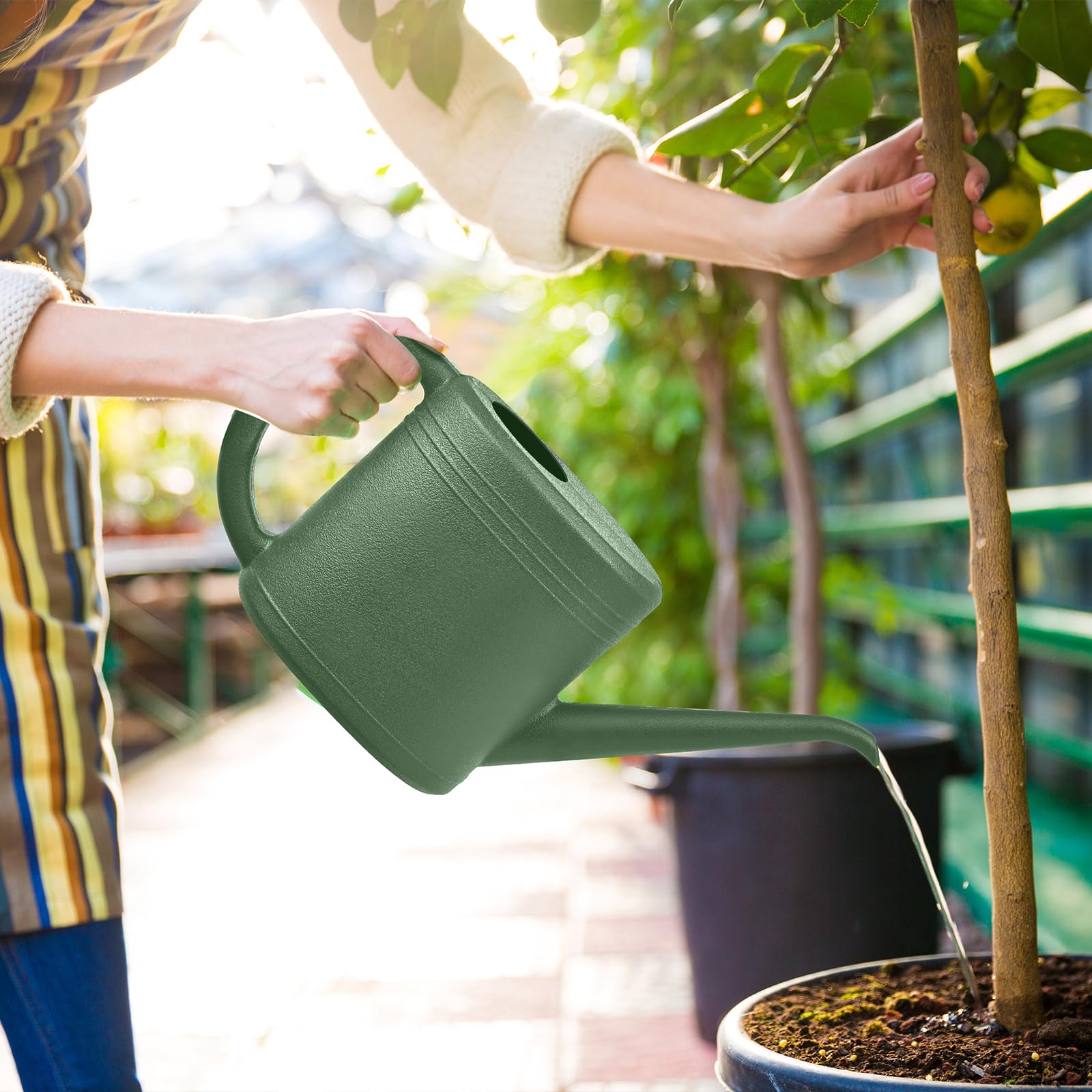 UFANME watering can indoor-outdoor green suited for versatile plant care