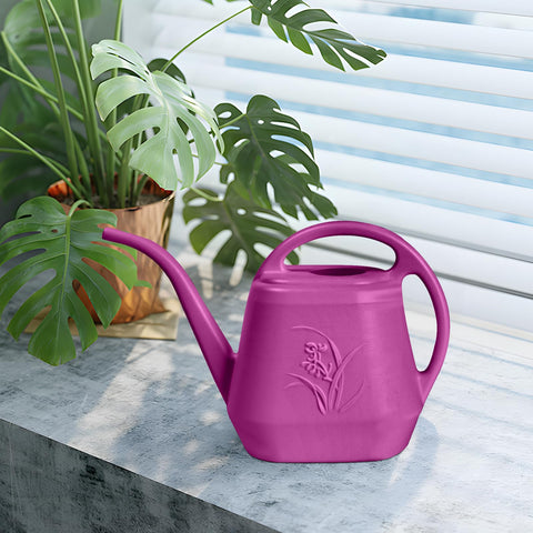 UFANME Rose Red watering can for indoor use, perfect for houseplants.
