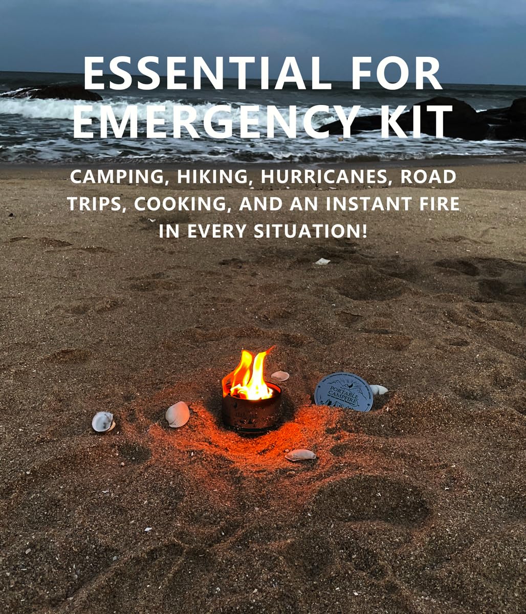 UFelice gift-pack campfire ideal for camping, backyard gatherings, and outdoor adventures.