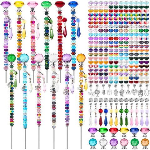 UFU 9.8-inch fairy wand rod-assembly with sturdy garden stakes.