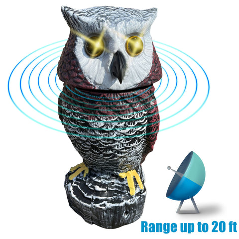 Ugold owl hoots create ambiance for outdoor spaces