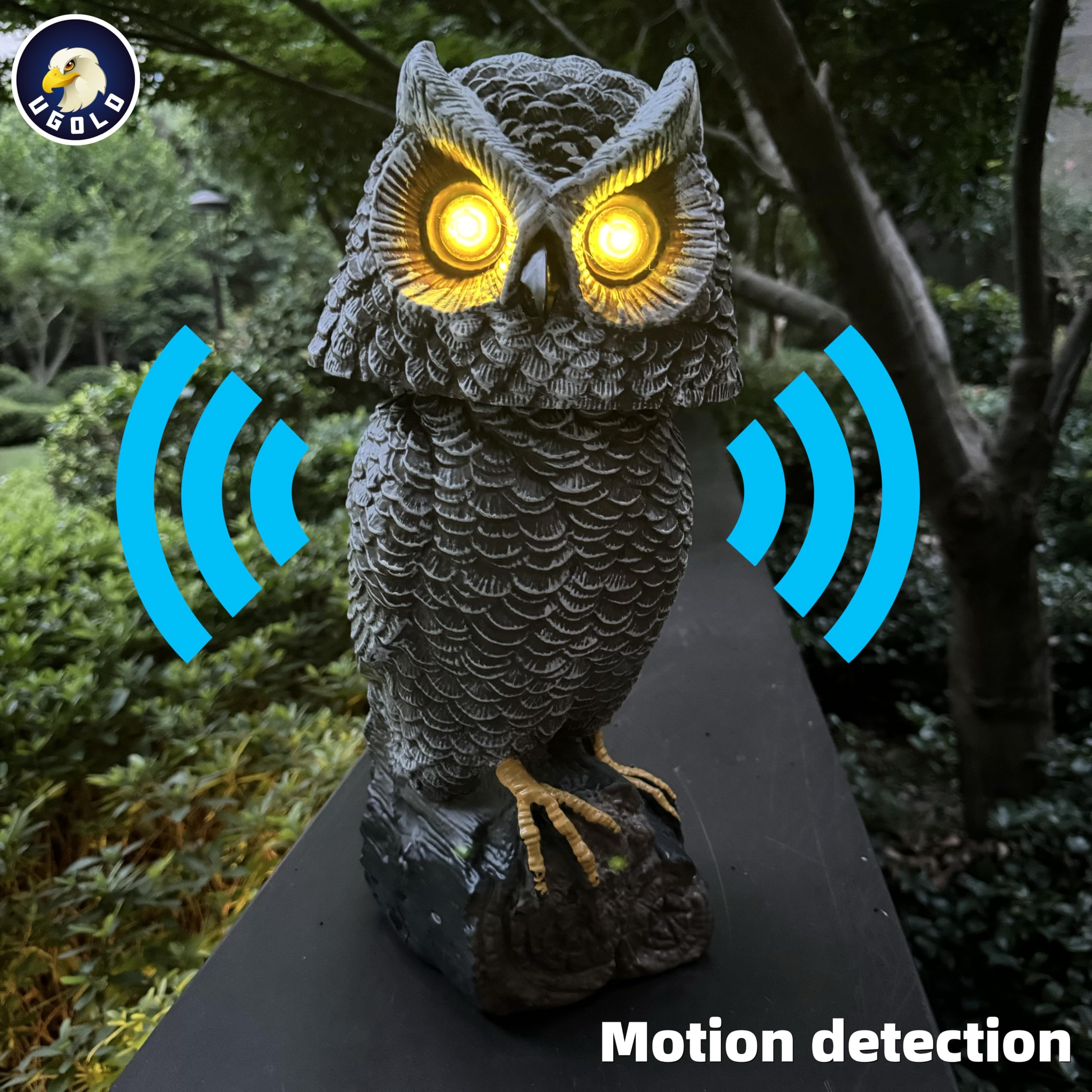 Ugold realistic hoots create ambient wildlife sounds without being loud