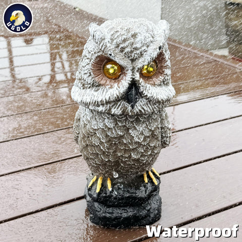 Ugold realistic hoots enhance garden ambiance without loud noise