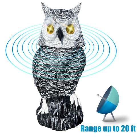 Ugold Snow Owl silent mode keeps evenings peaceful for neighbors.