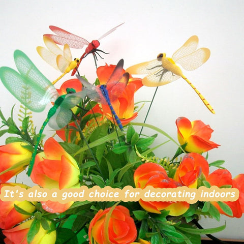 UGpine dragonfly wings clip green 2.5in complements greenery