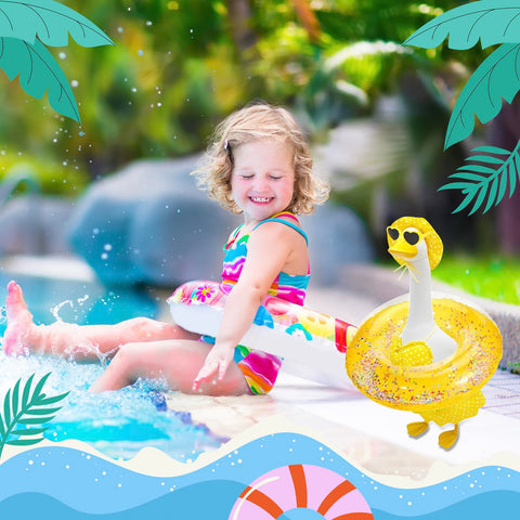 UGRASEA porch goose outfit swim sequin ring adds shimmer for poolside parties.