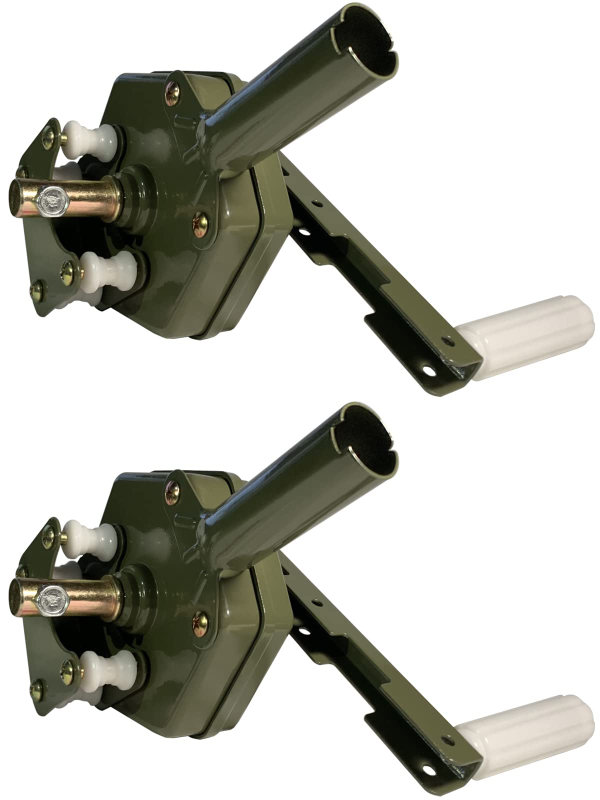 UYGALAXY greenhouse sidewall roll-crank winch overview enables smooth vent control
